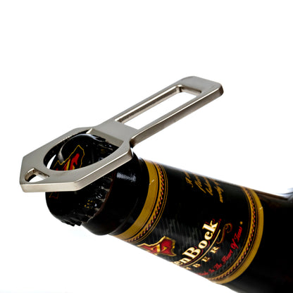 Seatbelt Silencer & Bottle Opener Keychains, 3 PACK